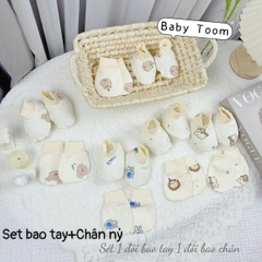 Set bao tay bao chân nỉ cao cấp