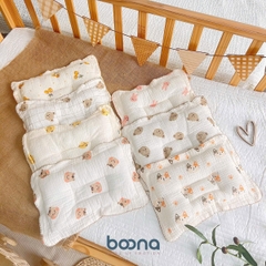 Gối xô Muslin lõm