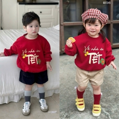 Áo đỏ "Về Nhà ăn Tết"