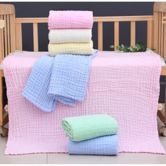 Khăn tắm xô nhăn 6 lớp (màu)