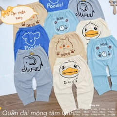 Quần tăm in mông cho bé