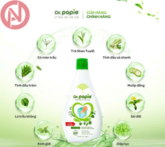 Nước tắm gội Dr Papie 500ml
