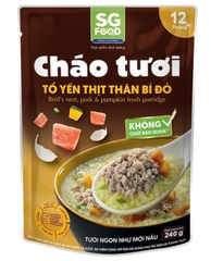 Cháo tươi Sài Gòn food cao cấp 12m+