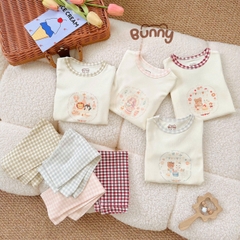 Bộ dài Cotton Bunny cao cấp 2