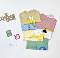 Áo dài thun lạnh hình thú