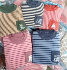 Bộ zip lông phối túi 2