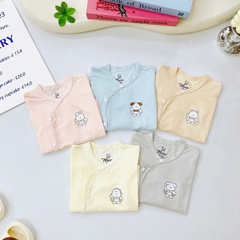 Áo dài sơ sinh Mazakid (cúc)