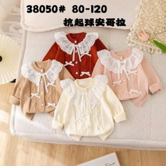 Áo len bé gái cách điệu