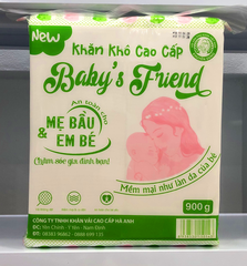 Khăn khô đa năng trơn  Baby's friend 900g