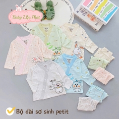 Bộ dài sơ sinh Lộc Phát (chéo)