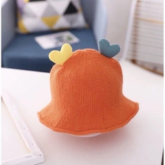 Mũ len vành cho bé