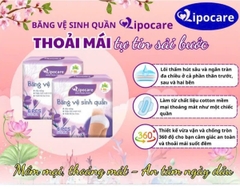 Băng vệ sinh quần Lipocare