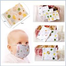 Set 2 Khẩu trang vải xô sơ sinh