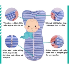 Chũn/ nhộng chống giật mình (cotton)