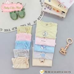 Bộ dài sơ sinh trơn Lộc Phát