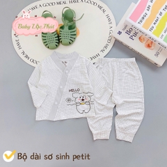 Bộ dài sơ sinh Lộc Phát (chéo)