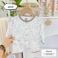 Bộ dài sơ sinh Unchi 1