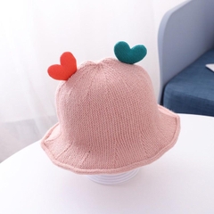 Mũ len vành cho bé