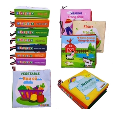 Sách vải theo chủ đề cho bé