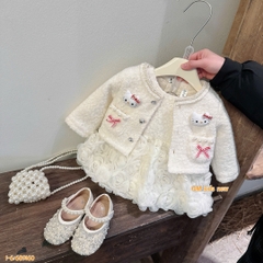 Váy Tết cao cấp 9 (lông cừu)