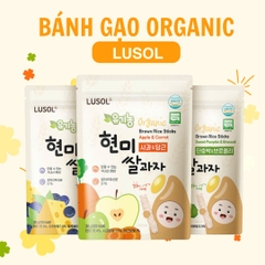 Bánh gạo Lusol organic