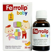 Sắt Ferrolip Baby 30ml (0m+)
