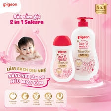 Tắm gội hoa anh đào Pigeon (đỏ)