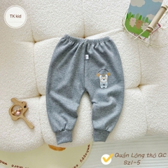 Quần dài len lông thỏ