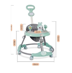 Xe tập đi thỏ (có tay đẩy)