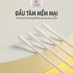 Tăm bông sơ sinh Kichi 200pcs