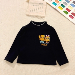 Áo giữ nhiệt Zip lông TungTung nhỡ