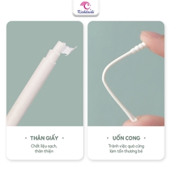 Tăm bông TE Kichi 200pcs (hồng)