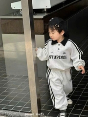 Bộ dài nỉ 2 da bé trai