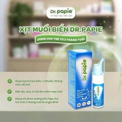 Xịt muối biển sâu Dr Papie 70ml