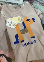 Set 3 Áo giữ nhiệt Zip lông nhí