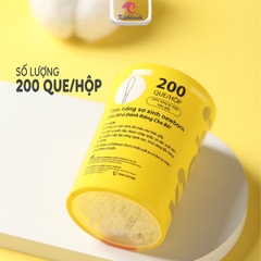 Tăm bông sơ sinh Kichi 200pcs
