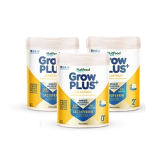 Sữa bột Grow plus vàng Lactoferrin các số
