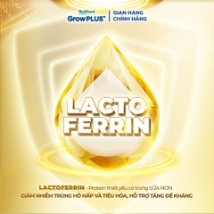Sữa bột Grow plus vàng Lactoferrin các số
