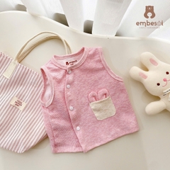 Áo ghi lê len lông thỏ sơ sinh