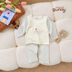 Bộ dài Cotton Bunny cao cấp 2