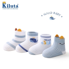 Set 4đ tất lưới nhí đẹp Kiluta