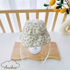 Mũ vành hãng kèm kính