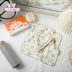 Set 5 Khăn sữa Muslin sợi tre cao cấp Mochi