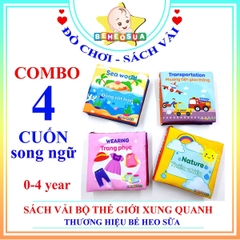 Sách vải theo chủ đề cho bé