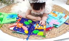 Sách vải nối đuôi cho bé