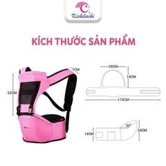 Địu cho bé Kichi