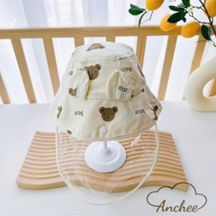 Mũ vành hãng kèm kính