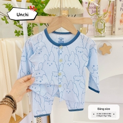 Bộ dài sơ sinh Unchi 1