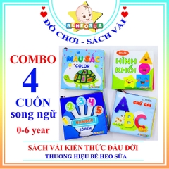Sách vải theo chủ đề cho bé