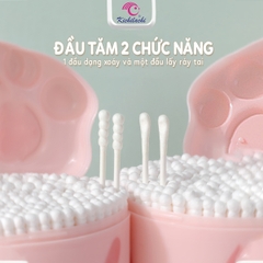 Tăm bông TE Kichi 200pcs (hồng)